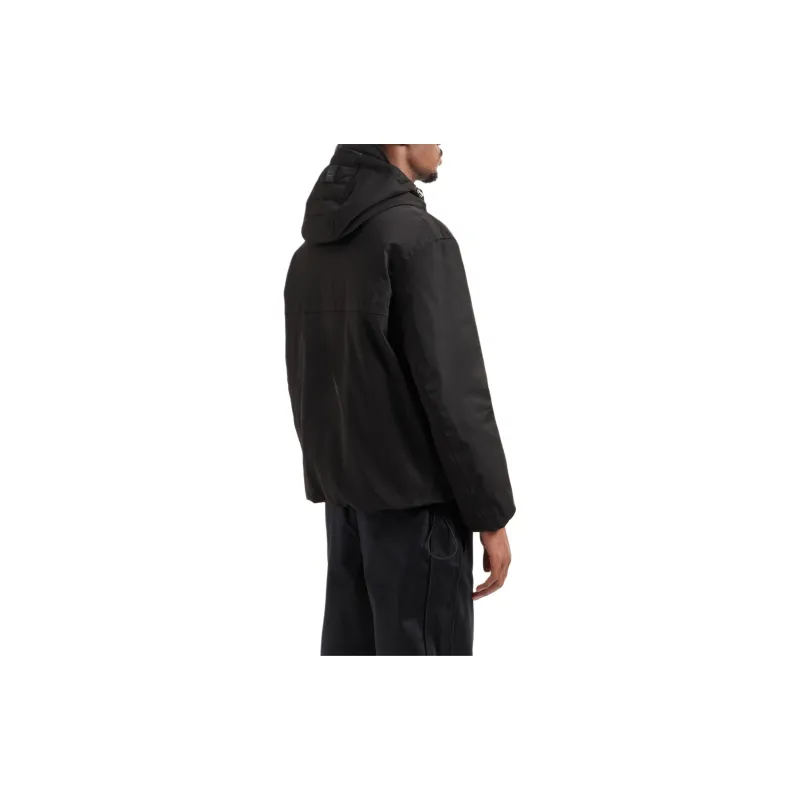 ARMANI EXCHANGE Hooded Drawstring Zipped Jacket-2