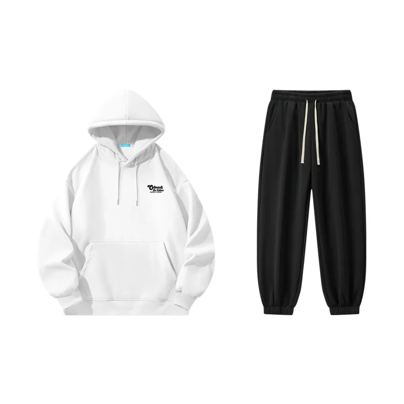 Small Columns Under The Sea Sweatshirt Set Unisex-1
