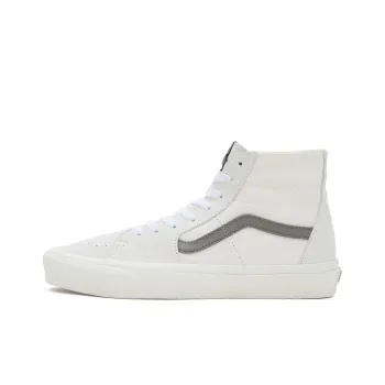 Vans SK8 HI Anti-Slip Wear-Resistant Mid-Top Skateboard Shoes Men's White