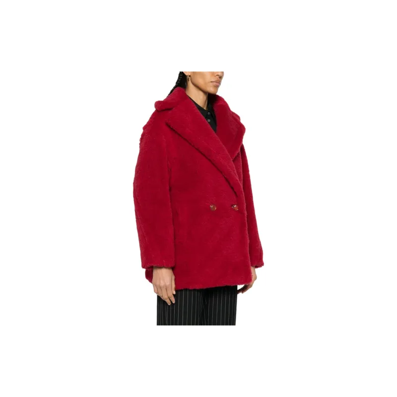 MaxMara Double Breasted Long Sleeved Coat-4