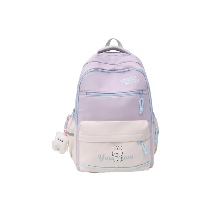Barang Bear Nylon Backpack Unisex Multicolor-4