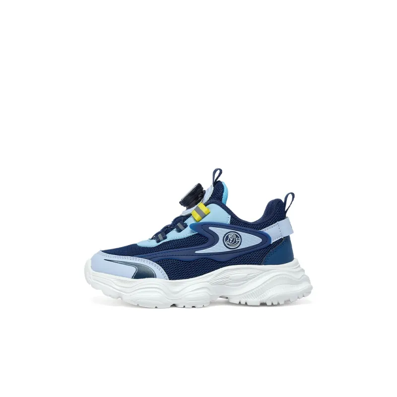Disney Anti-Slip And Wear-Resistant Lightweight Cushioning Low-Top Kids Lifestyle Shoes Blue Kids'-0