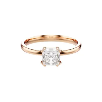 Swarovski Synthetic Cubic Zirconia Rings Women's Rose