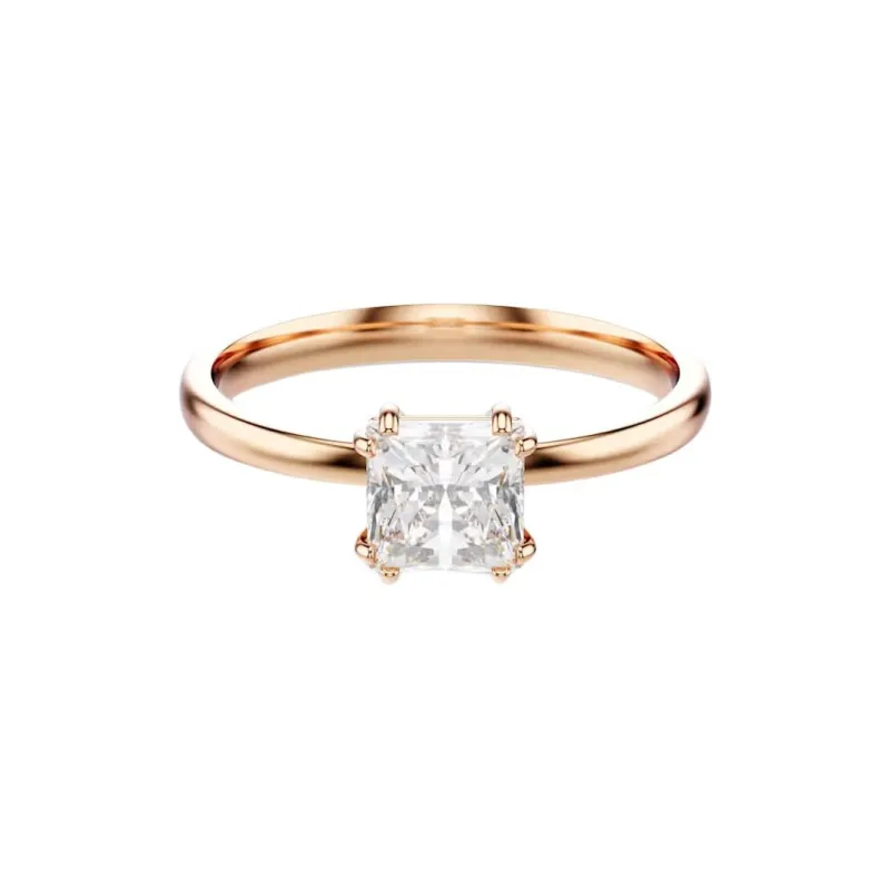 Swarovski Synthetic Cubic Zirconia Rings Women's Rose-0