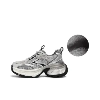 CAMEL Anti Slip And Wear Resistant Height Increasing Low Top Chunky Sneakers Women's