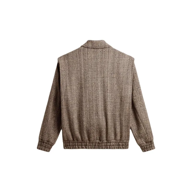 Golden Goose Herringbone Bomber Jacket-1