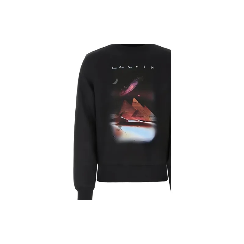 Lanvin FW22 Sweatshirt Men's Black-4