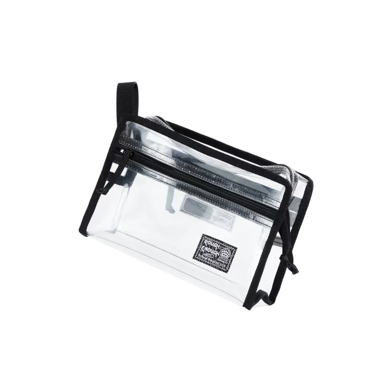 Rough Enough PVC Storage Bag, Toiletry Bag Unisex Transparent-1