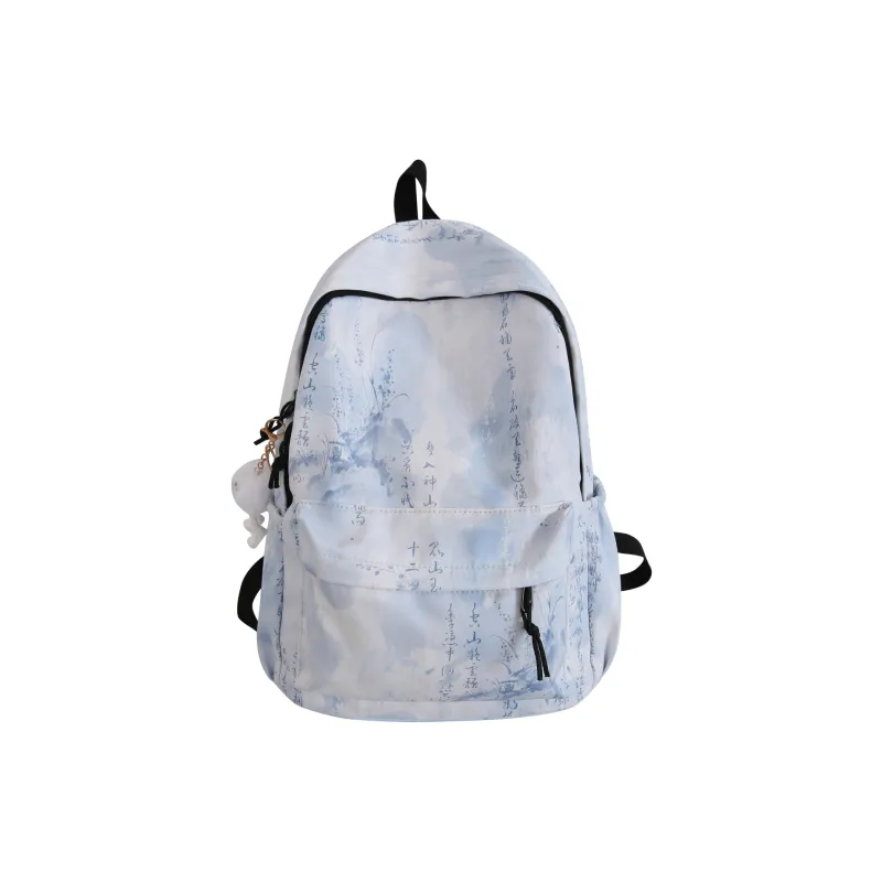 BAODIDAISHU Nylon Backpack Regular Unisex Multicolor-17