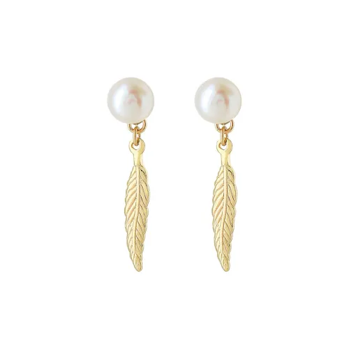 YUDIAN Freshwater Pearl Earrings Women's