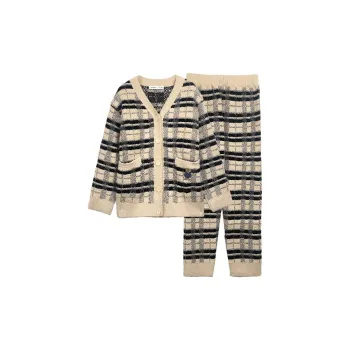 Beiyan Pajama Set Women's Beige Yellow