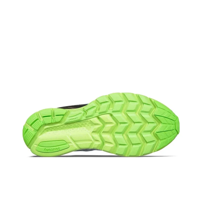 Saucony Zealot Iso 3 Shock Absorbers With Slip Resistant Features Low Top Running Shoes Men's Gray Black Green-4