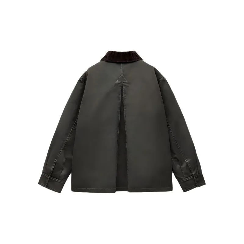 ZARA Jackets Coats Women's Green-1