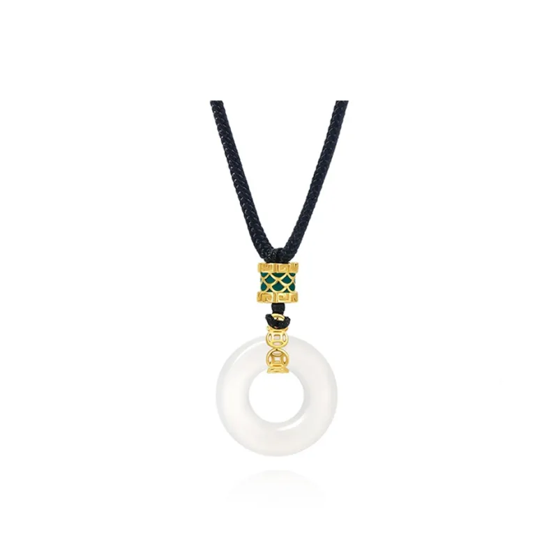 Zhou Jifeng Chalcedony Necklaces Unisex-0
