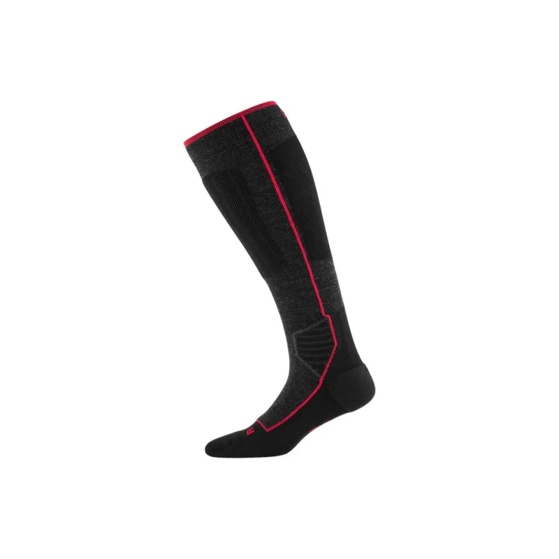 DECATHLON WEDZE 900 WOOL Ski Socks Unisex 1 Pack Black-0