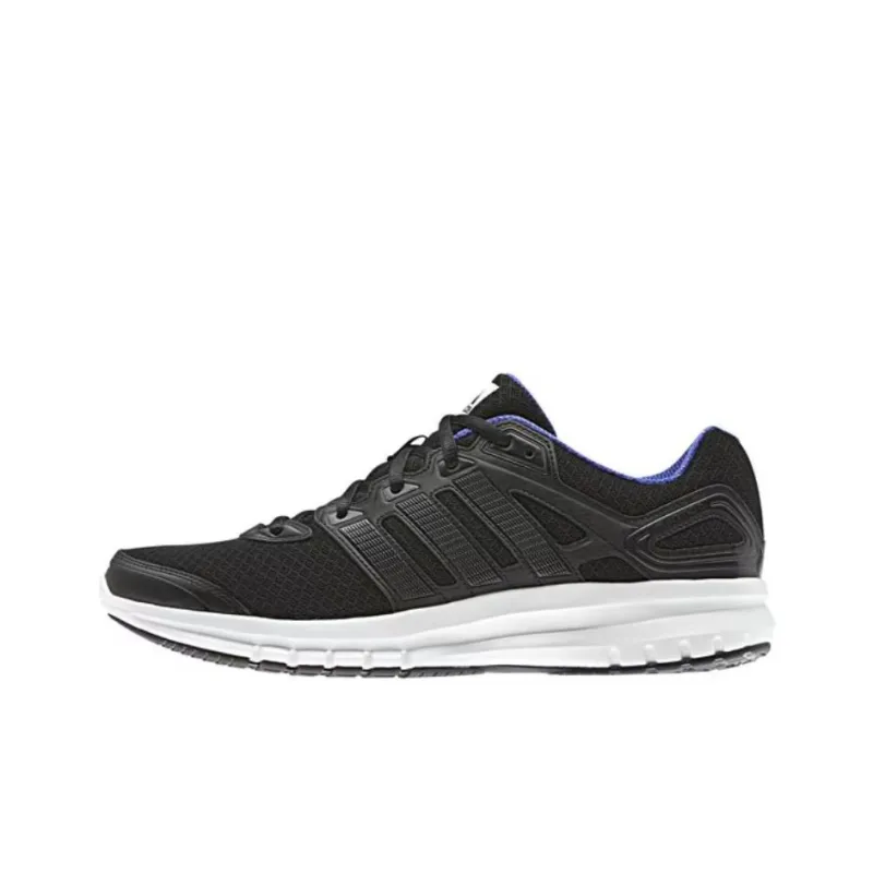 Adidas Duramo 6 Anti-Slip Wear-Resistant Low-Top Running Shoes Men's Black-0
