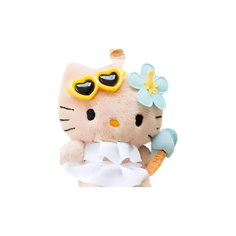 Hello Kitty Swimsuit Dolls Plush Pendant Small Size High 13CM Length-2