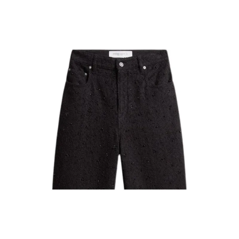 Golden Goose Embellished Tweed Trousers-5