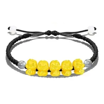 FUNILUOFU Gold Bracelet Unisex