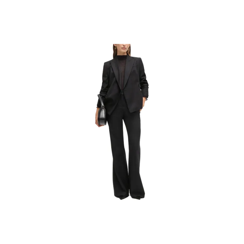 HUGO BOSS Talia Flared Long Trousers-3
