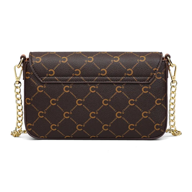 C°BANNER Microfiber Synthetic Leather Crossbody Bag Regular Women's Coffee-3