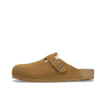 Birkenstock Boston Series Wrap toe Slippers Unisex Brown Regular