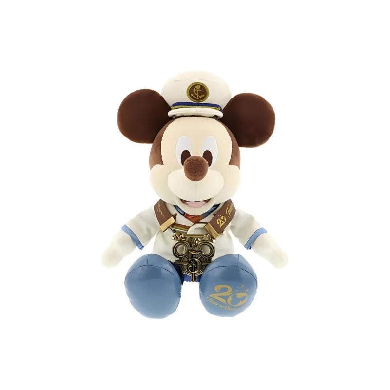 Disney 5th Anniversary Celebration, Disneyland, Mickey Mouse Dolls Plush Doll 20cm High Tokyo Disney-0