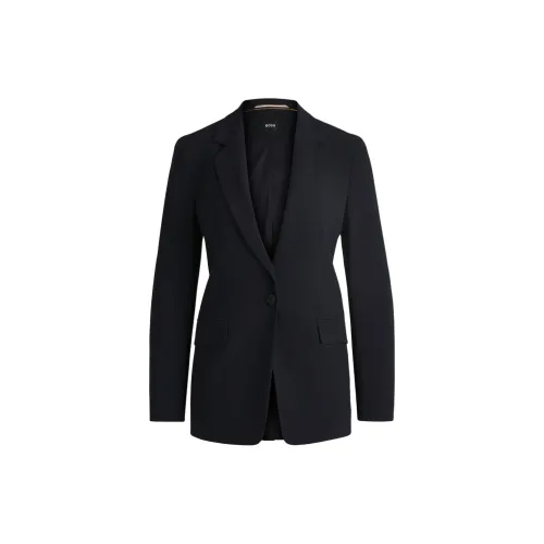 HUGO BOSS Jackets Women's Navy Blue