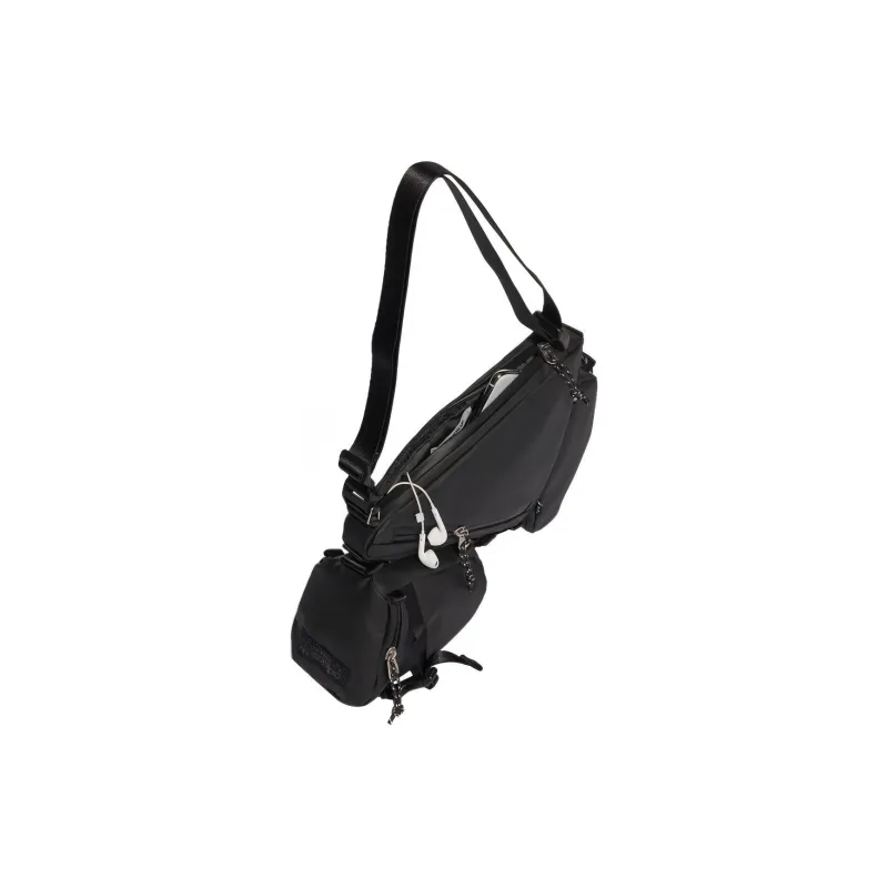 Adidas Polyamide 3 in 1 Cycling Bag, Shoulder Bag, Crossbody Bag Regular Unisex Black-3