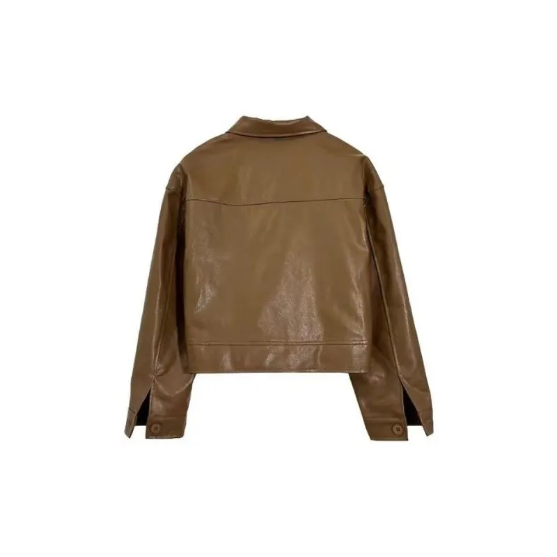 PAIN OR PLEASURE Leather Jacket Women's-7