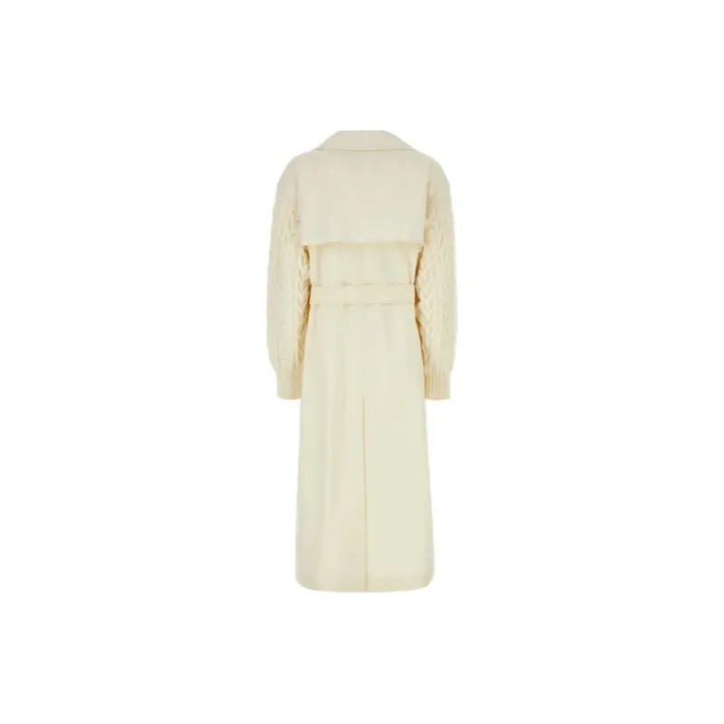MaxMara Double Breasted Belted Coat-1
