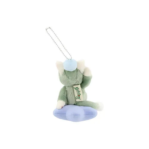 Disney Gelatoni Duffy And Friends Summer Night Melody Sitting Posture Dolls Plush Pendant 12cm High