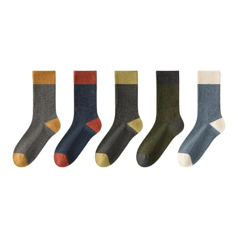 MIIOW Knee High Socks Men's Combo Set-16