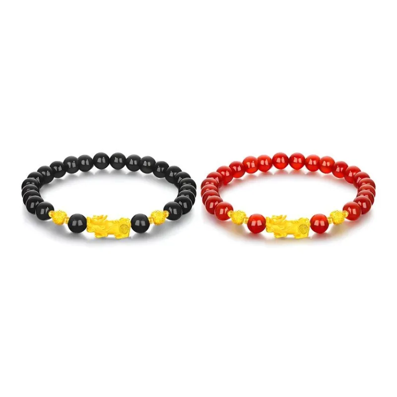 Lao Feng Xiang Gold Bracelet Unisex-4