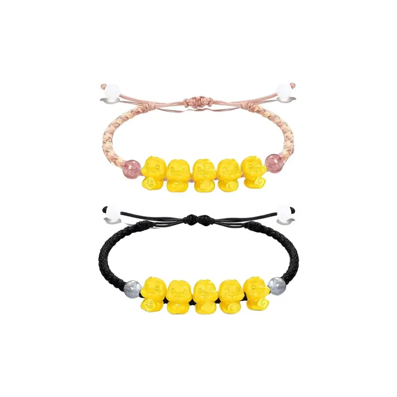 FUNILUOFU Gold Bracelet Unisex-8