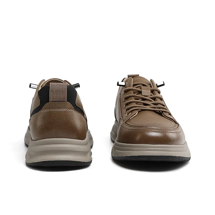 SEPTWOLVES Low Top Casual Shoes Men's Black HD-8