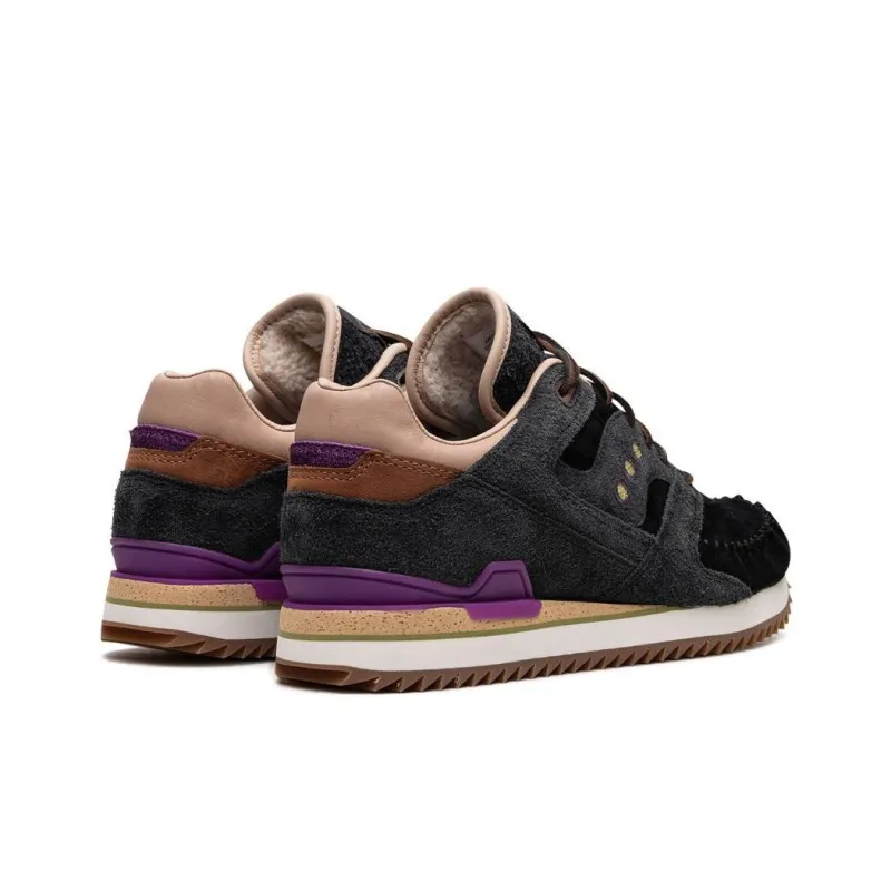 Saucony Courageous Moc Lapstone & Hammer Two Rivers Black Sand-5