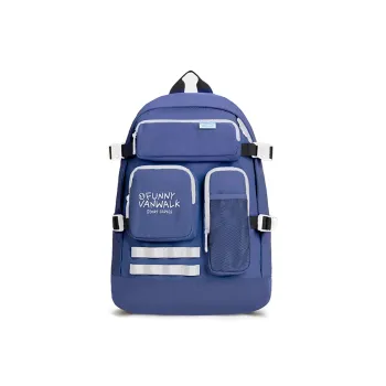 VANWALK Nylon Backpack Large Size Unisex Multicolor