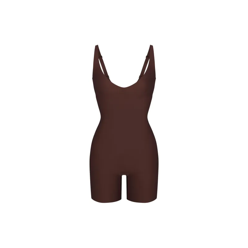 Skims Swim Cycle Suit Cocoa-0