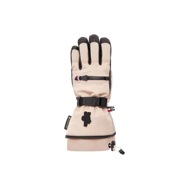 Moncler Nylon Sports Gloves Women's Pink-0