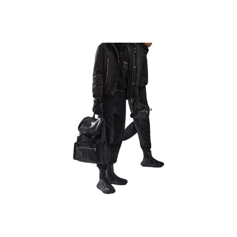 ARMANI EXCHANGE Hooded Drawstring Zipped Jacket-3