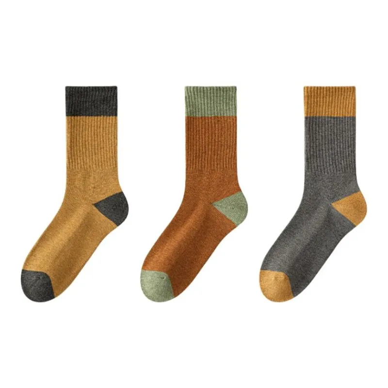 MIIOW Knee High Socks Men's Combo Set-1