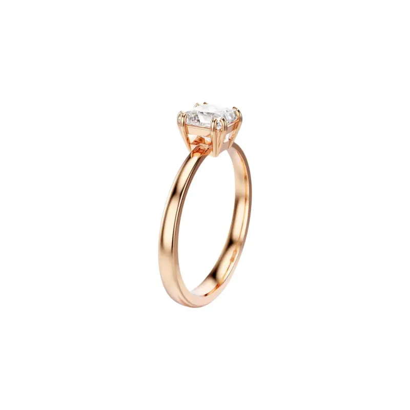Swarovski Synthetic Cubic Zirconia Rings Women's Rose-1