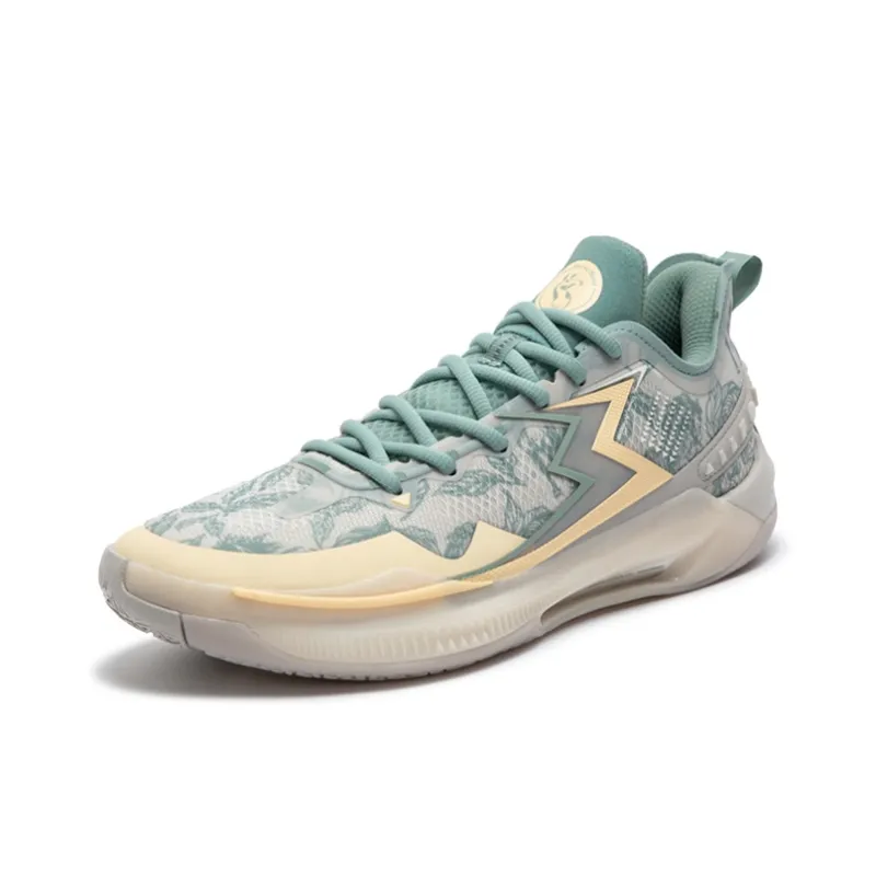 361° BIG3 5.0 Quick PRO Basketball Shoes Men Low Top Feather White/Pumice-1