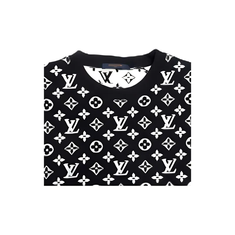 LOUIS VUITTON Sweatshirt Men's Black-4