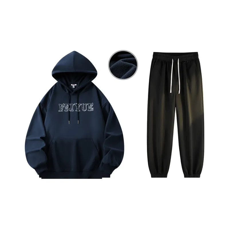Feiyue Sweatshirt Sets Unisex-19