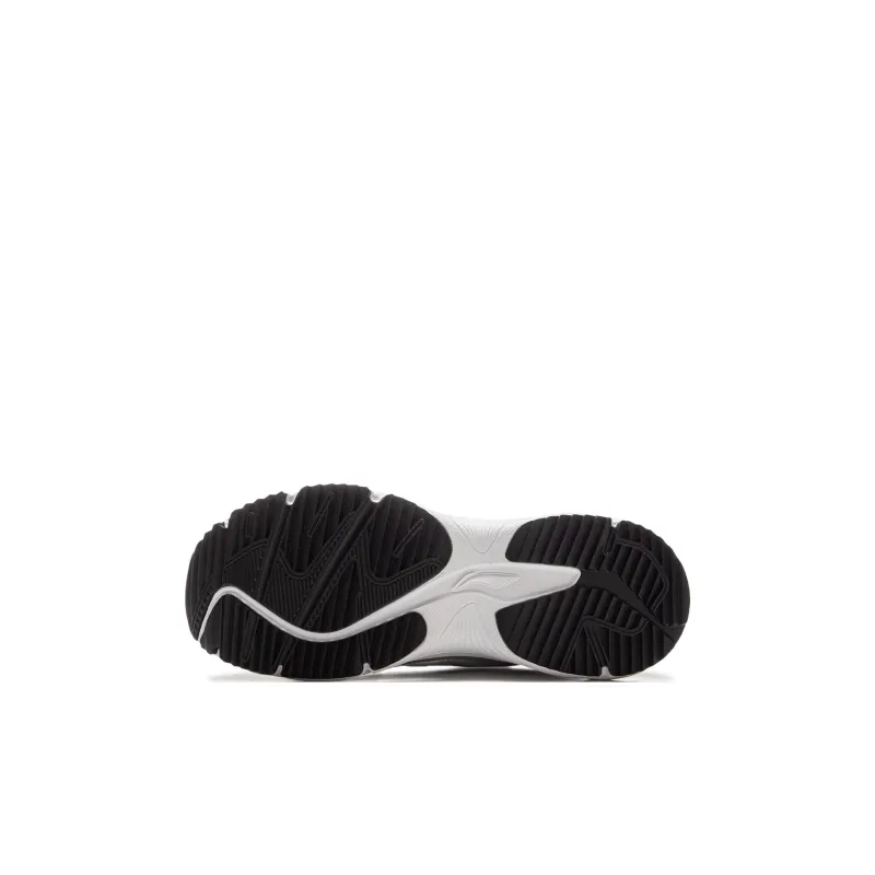 LINING YOUNG Wear Resistant Low Top Kids Lifestyle Shoes Silver Kids'-4