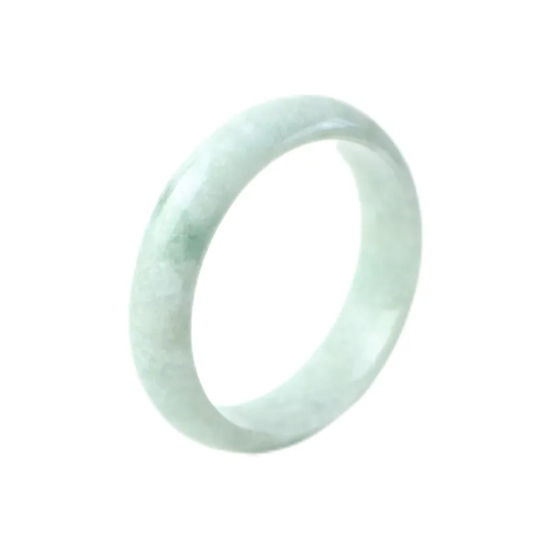 South Asia Bean Type Jadeite Bangles Unisex-0