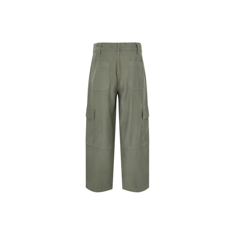 AGOLDE Jericho Cotton Trousers-1