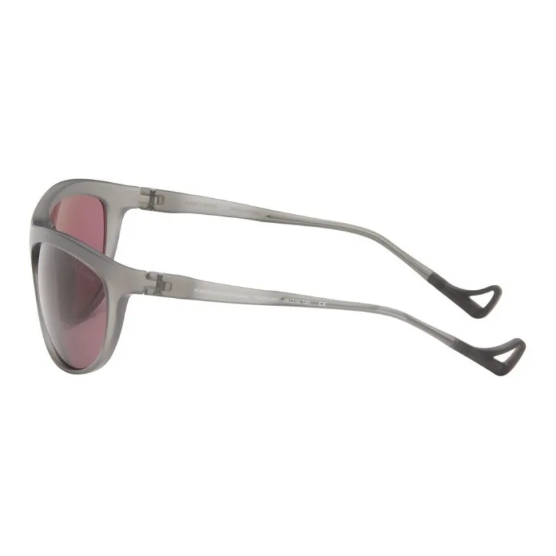 District Vision Acrylic Titanium Rubber Polyacrylic Irregular Shape Sunglasses Men's Gray-1